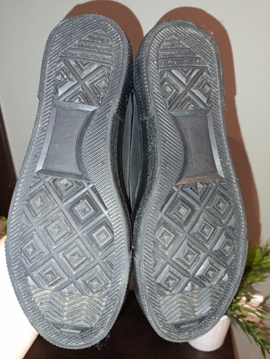 Męskie trampki czarne