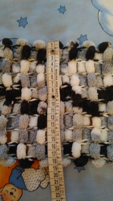 Теплий шарф жіночий, шарф на зиму. Чорний шарфик