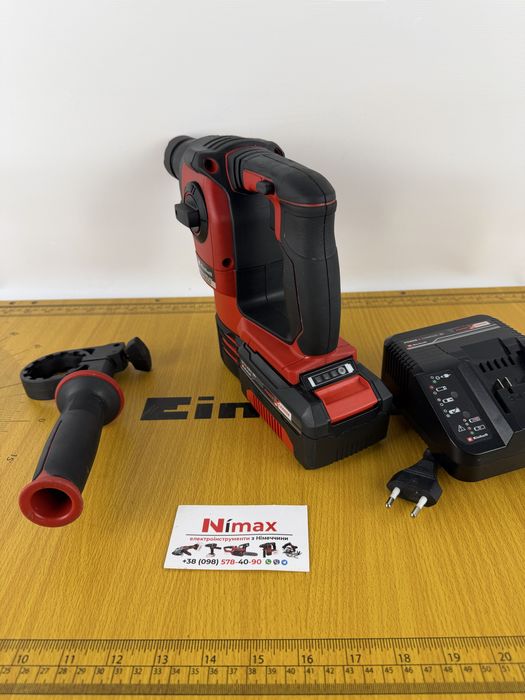 Акумуляторний перфоратор Einhell HEROCCO 2.2Дж з батареєю