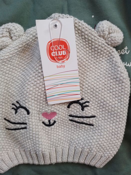 Zestaw  bluzy i legginsy I czapka NOWE