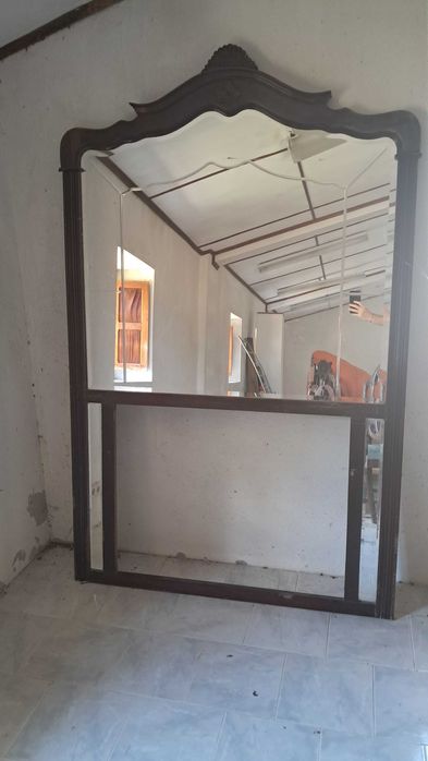 Promoção NATAL Espelho alentejano madeira maciça com moldura