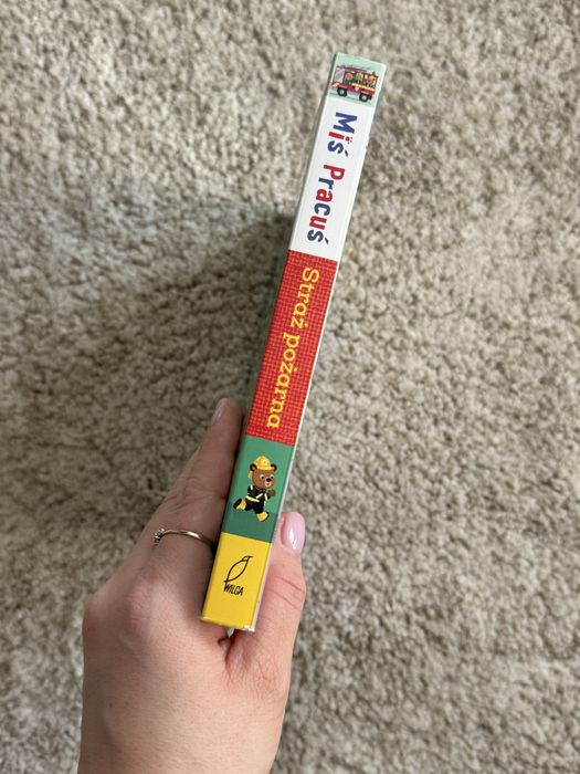 Miś Pracuś Straż Pożarna ruchoma książeczka