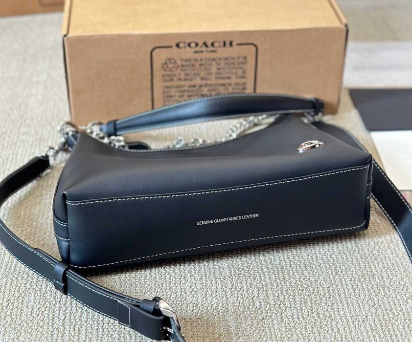 Сумка Coach Black Silver