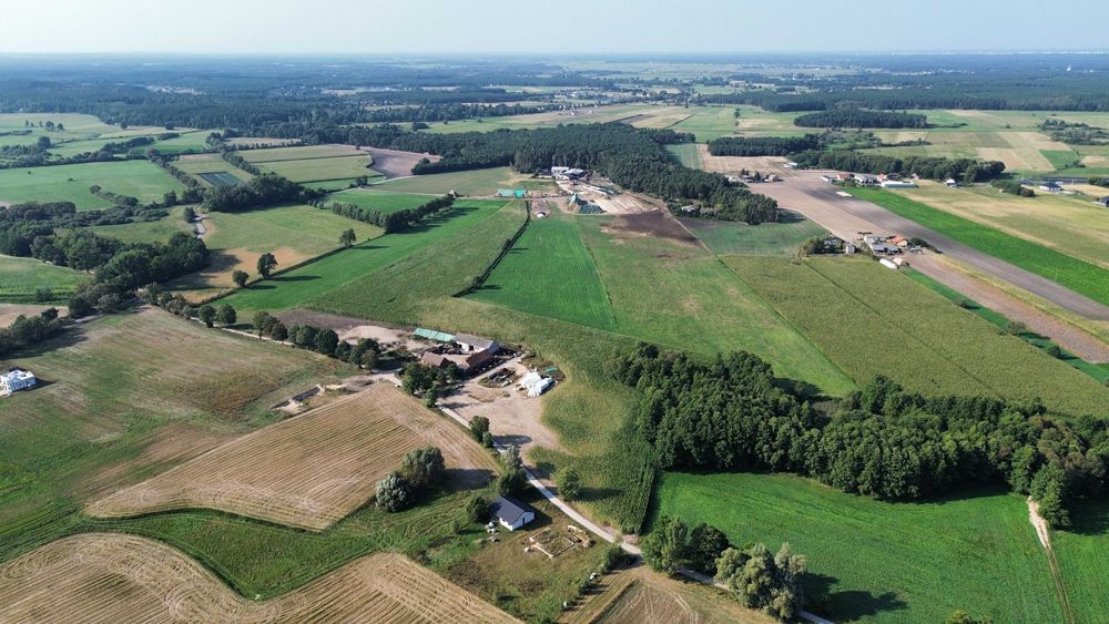 Duża działka budowlana niedaleko Bydgoszczy w pięknej okolicy WZ media