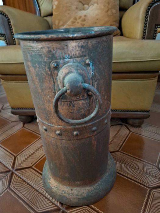Jarrão/Porta chapéus de chuva cobre