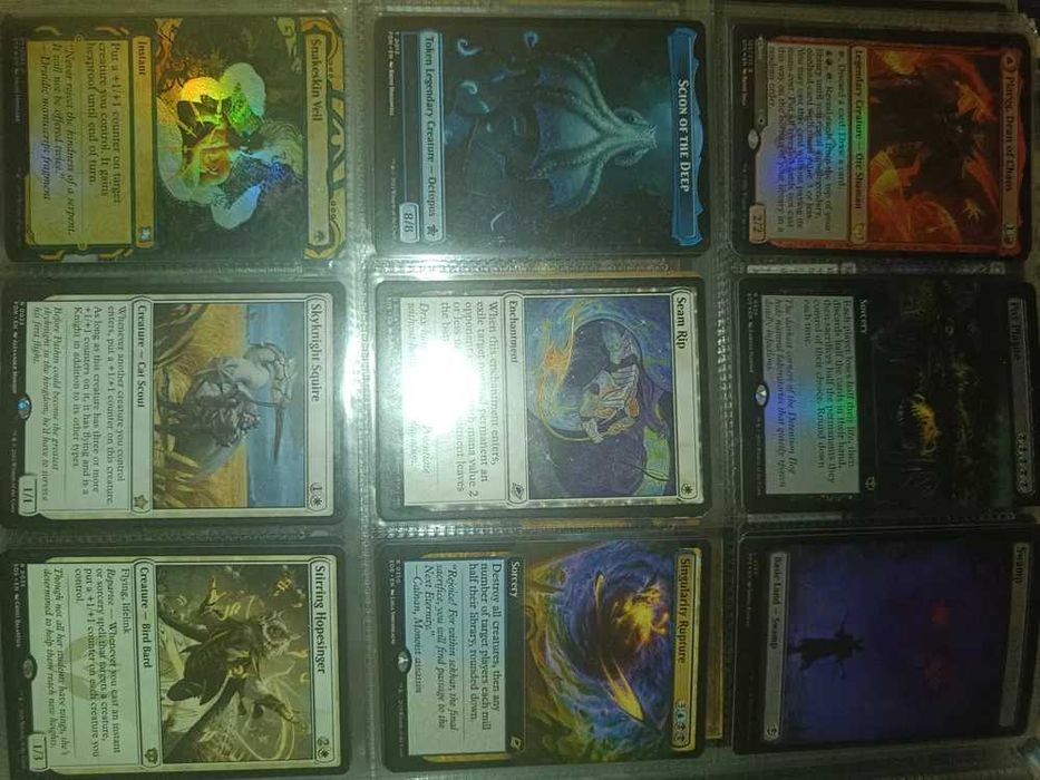 Pequena coleção cartas Magic the Gathering (MTG)