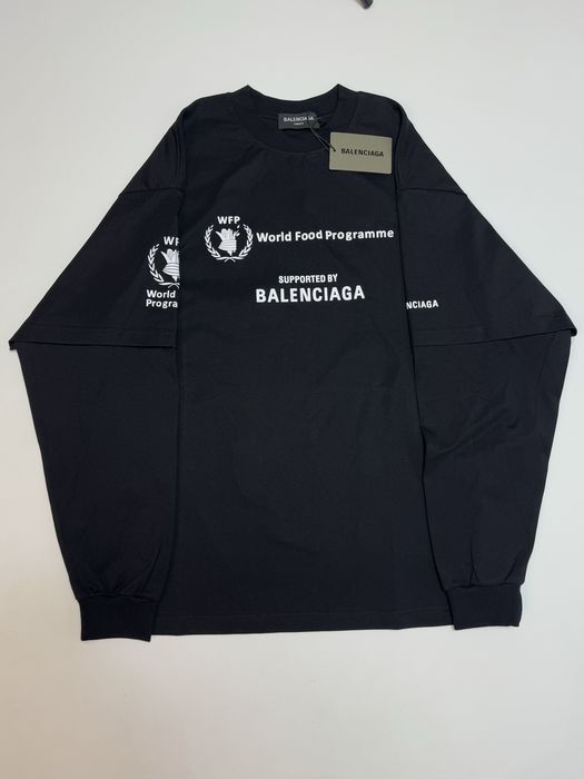 Лонгслів Balenciaga World Food Programme layered S M L vetements