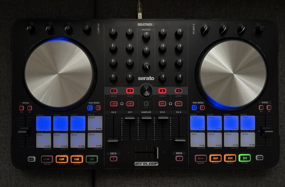 Kontroler DJ Reloop Beatmix 4 MK2 4 kanałowy | Sprzęt Dj-ski, Mixer