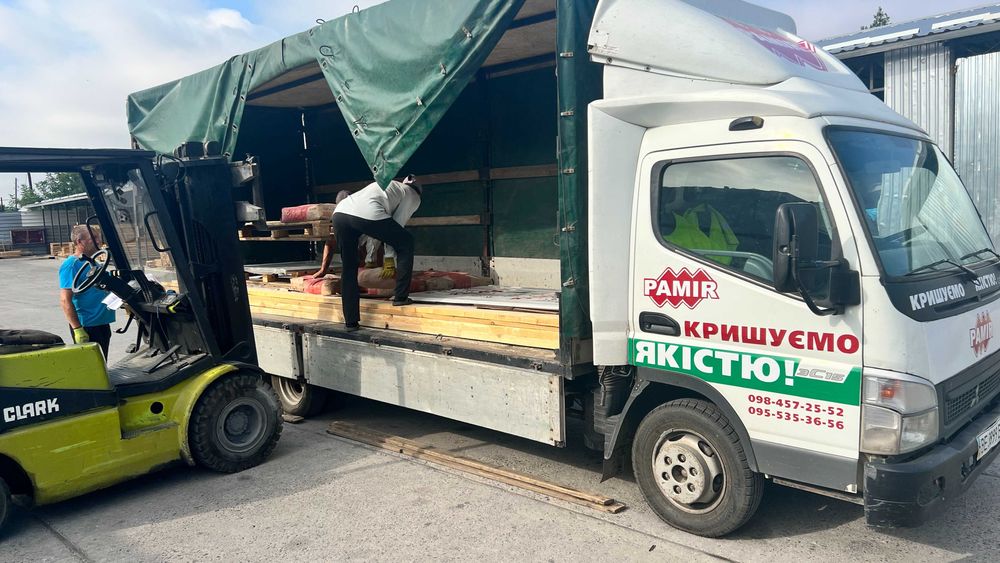 Доставка будматеріалів: маніпулятор до 22т