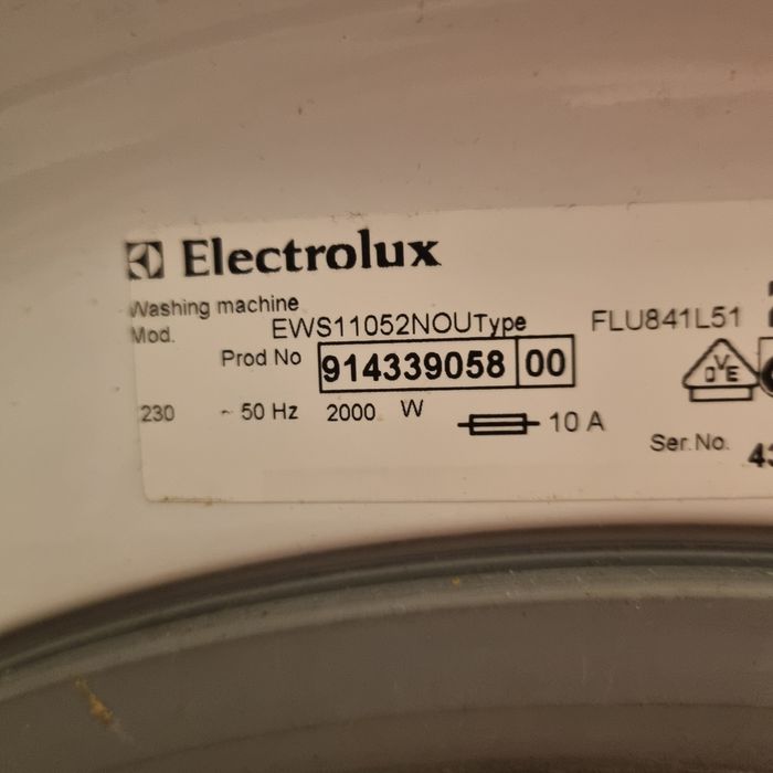 Pralka Electrolux slim