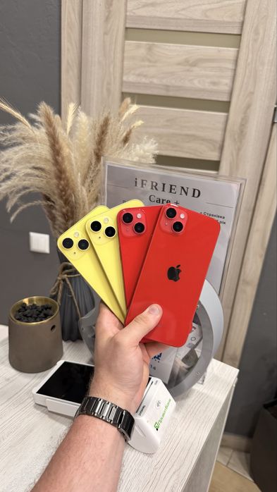 iphone 14 plus 128/256gb red/yellow