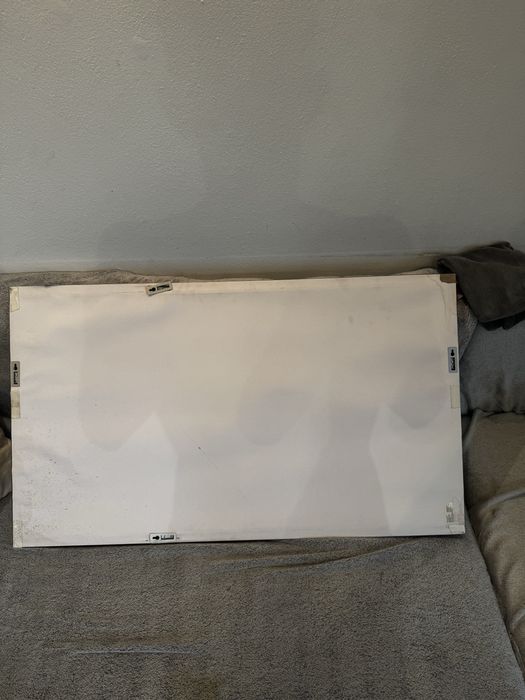Lustro 95x55cm w czarnej ozdobnej ramie