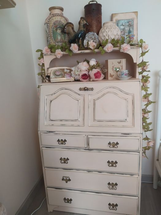Sekretarzyk, barek, komoda, shabby chic