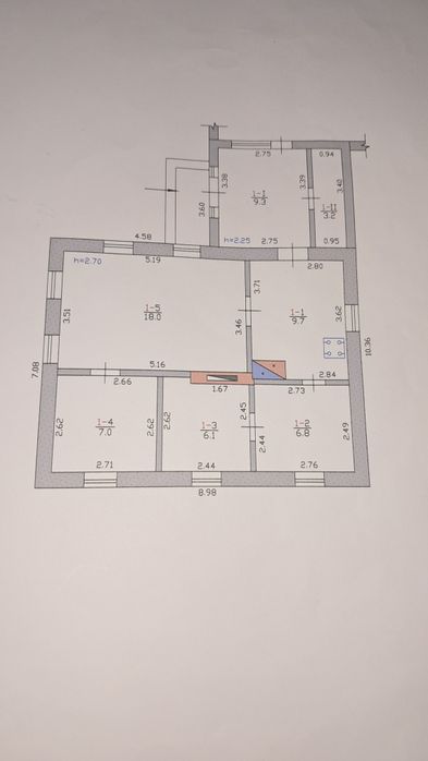 Продам дом в г. Самар ( Новомосковск).