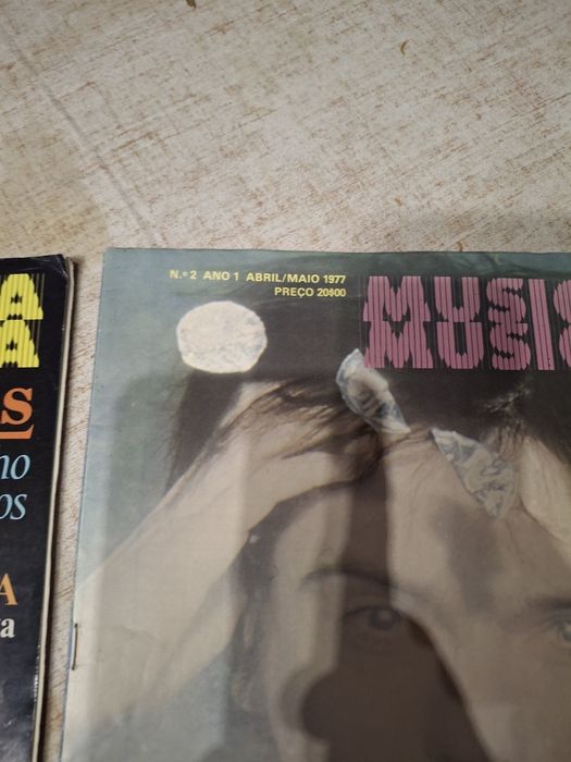 Muito raras revistas vintage musica musica Genesis peter Gabriel