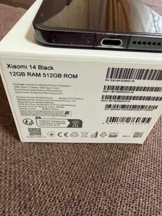 Xiaomi 14.12/512gb Global