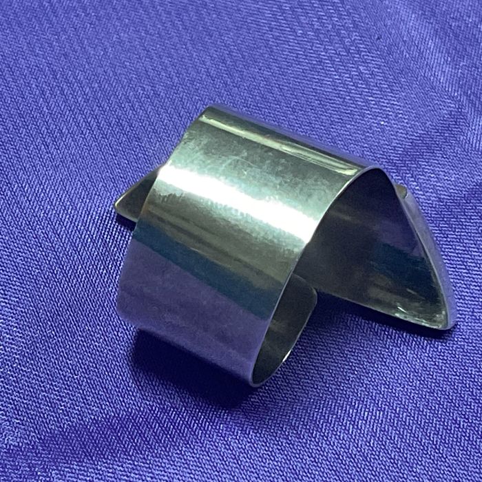 Anel prata 925 peça vintage tamanho abaixo discrição