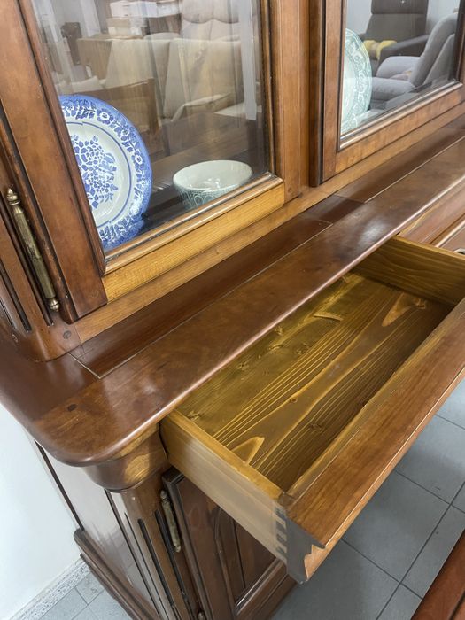 Sala de jantar Luís Filipe 100% Maciça Cerejeira