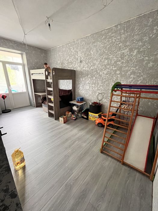 Двоярусне ліжко, ліжко, 3в1, диван , гірка,спорт.комплекс