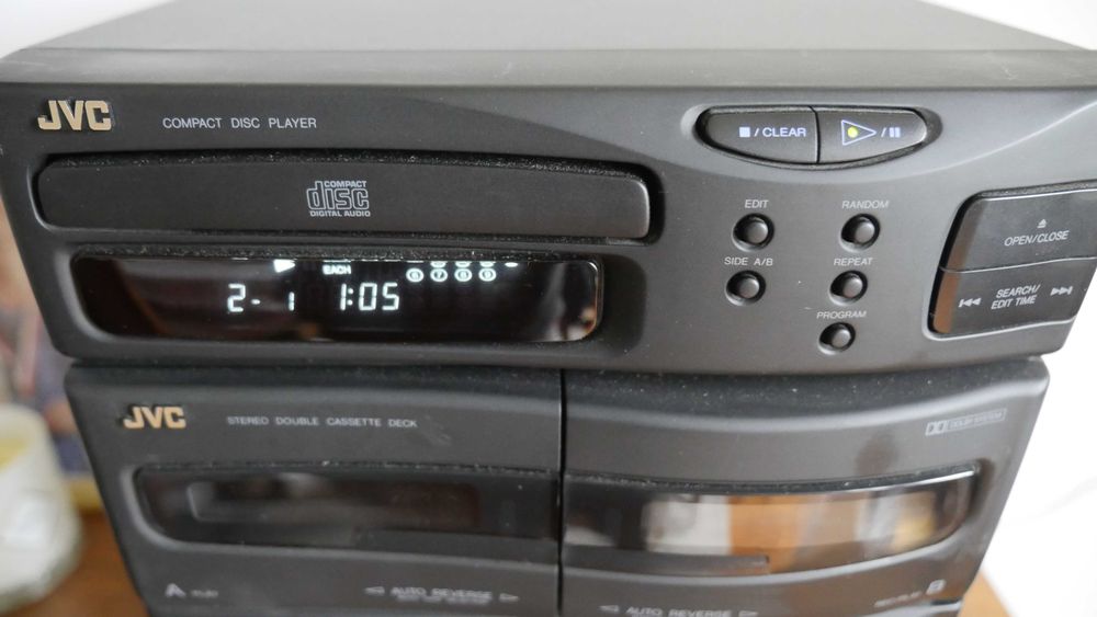 wieża JVC model CA-S50BK