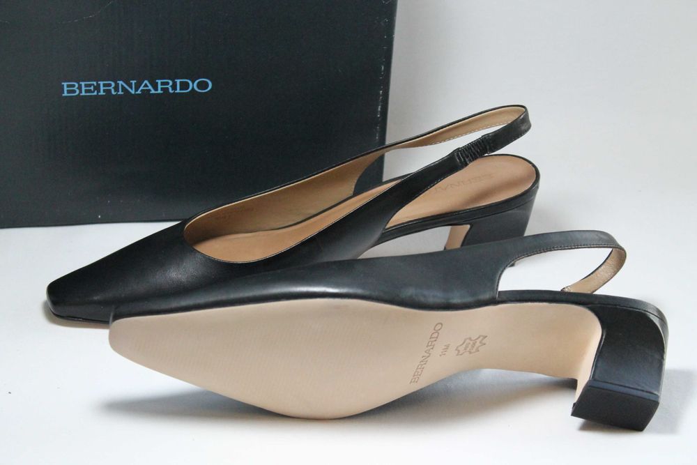 Оригінал дизайнерське шкіряні Bernardo Women's Ariella Black розмір-41