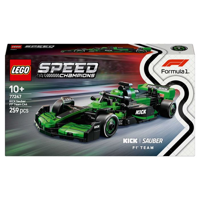 Nowe Klocki LEGO Speed Champions 77247 Bolid F1 KICK Sauber - Sklep!