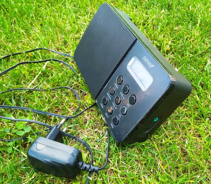 Denver radio DAB-33 BLACK - KOMPAKTOWE RADIO DAB+/FM - czarne