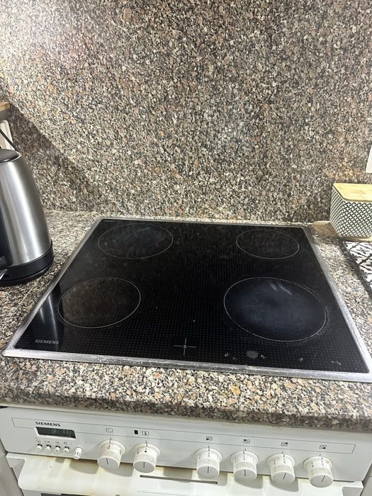 Placa vitroceramica siemens e forno para desocupar