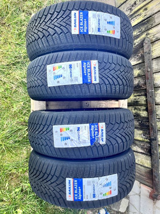Okazja opony zimowe 195/55R15 85H SAILUN ICE BLAZER ALPINE+ 2024r.