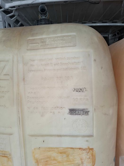 Zbiornik 2000L po oleju opałowym