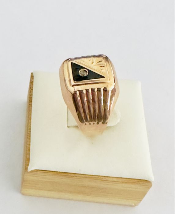 Złoty Sygnet 14k 585 roz. 20