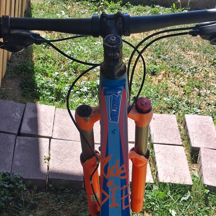 Велосипед cube sting wls pro 120mm