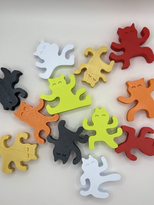 Гра на баланс балансир котики зайчики динозаврики