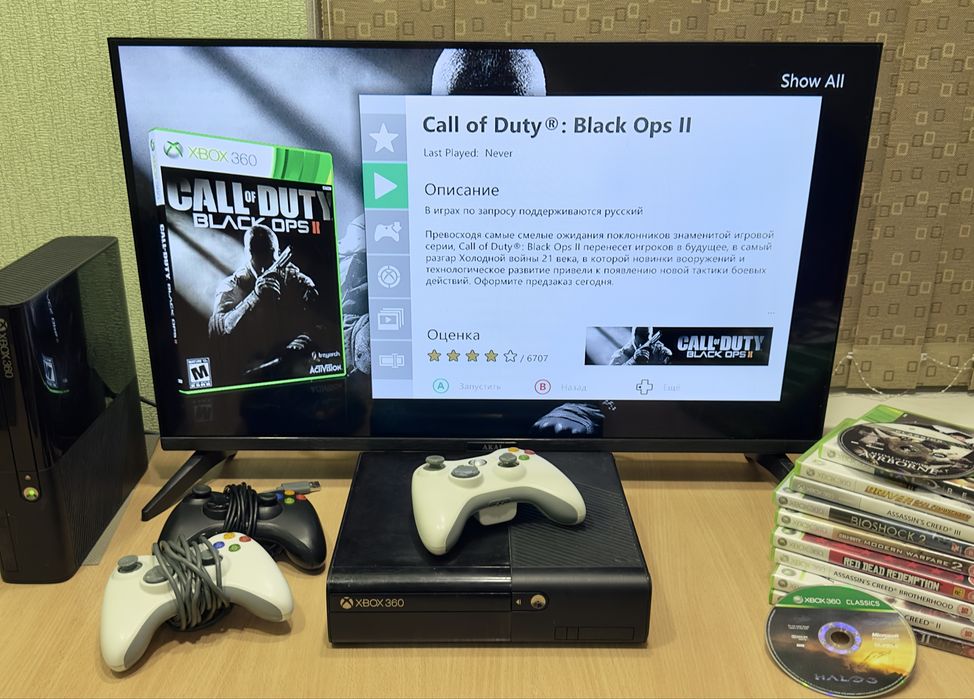 XBOX 360E Aurora (SuperSlim) | Комплект на вибір | 85+ігор на борту | 340GB HDD