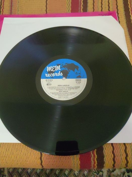 Ken Laszlo-Ken Laszlo, album winylowy Italo disco