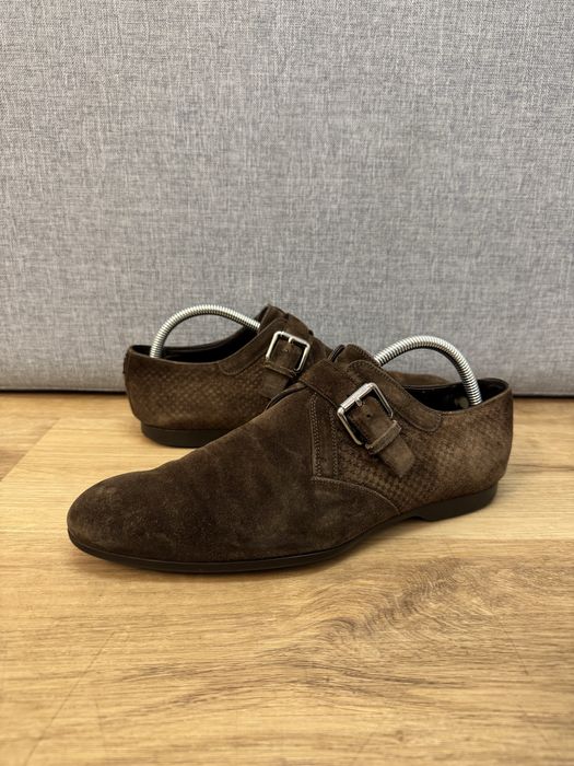 Louis Vuitton Paris Suede Monk size 6,5 40,5 buty zamszowe mokasyny