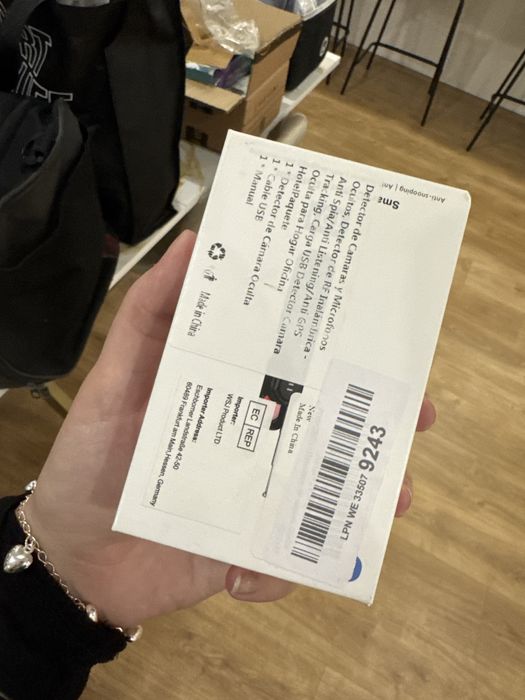 Detector de câmeras escondidas e microfones – novo