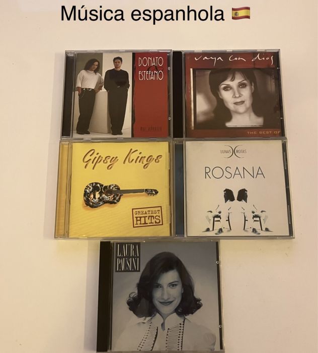 CD’s variados à unidade