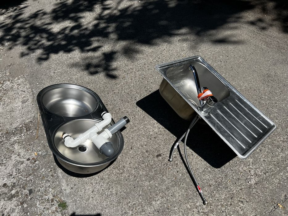 Zlew nierdzewny jednokomorowy i dwukomorowy Franke  z bateria