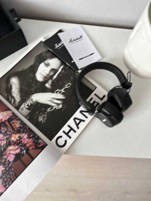 Marshall Major 4 чорні —і Bluetooth навушники з автономністю 80 годин