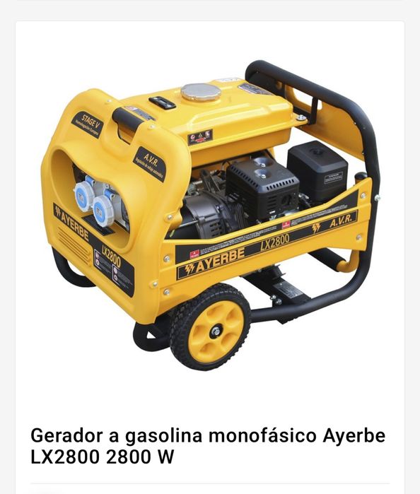 Gerador a gasolina 2800w