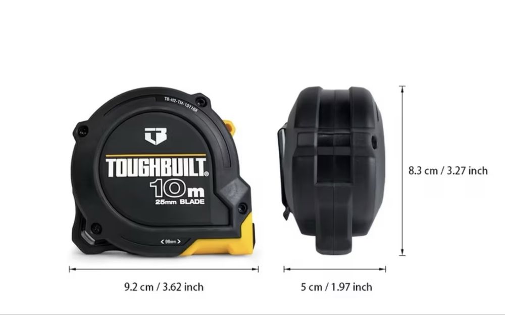 Рулетка  Toughbuilt 10м