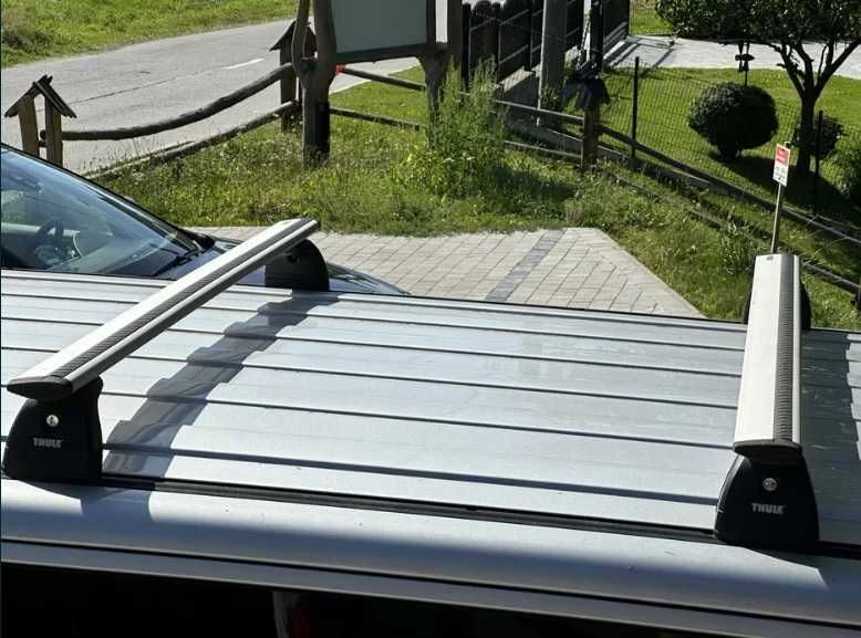 Belki dachowe Relingi Thule WINGBAR do VW T5 Multivan Caravelle Transporter - też do T6