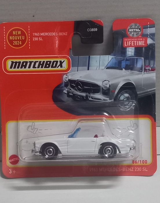 1963 mercedes-benz 230 SL matchbox