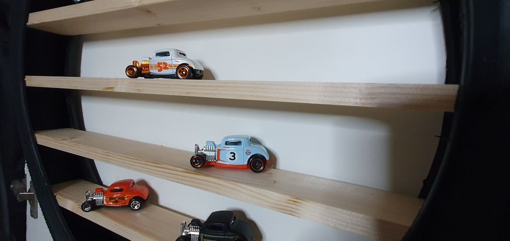 Expositor para hotwheels