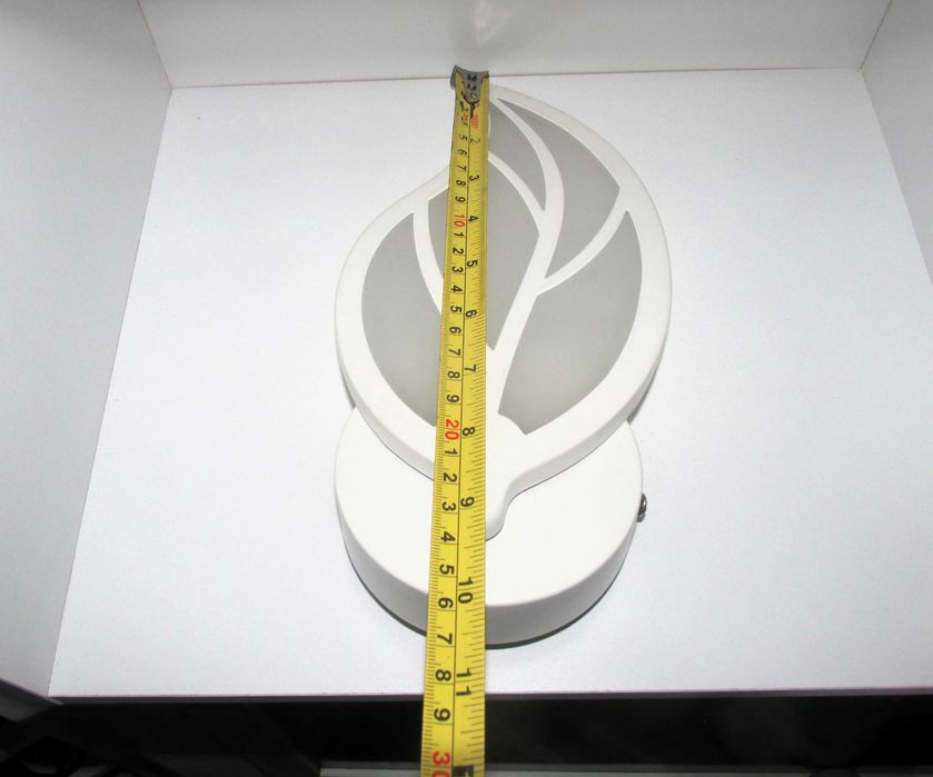 Candeeiro de parede LED em forma de Folha
