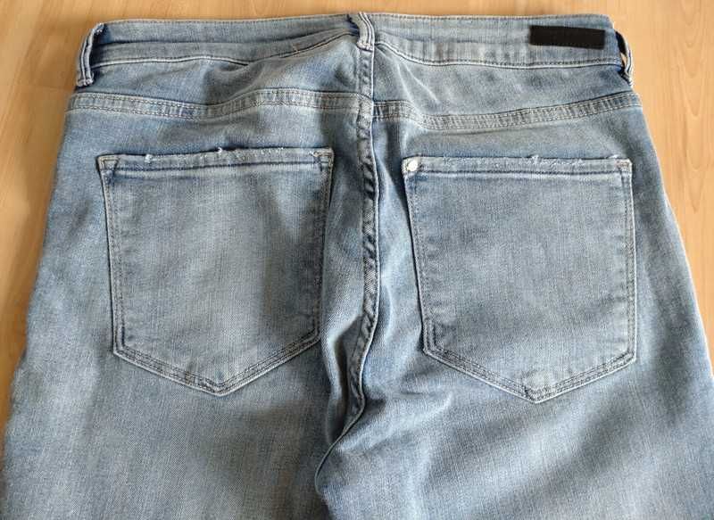 Nowe dżinsy jeansy spodnie skinny regular waist H&M 38 W29 L32