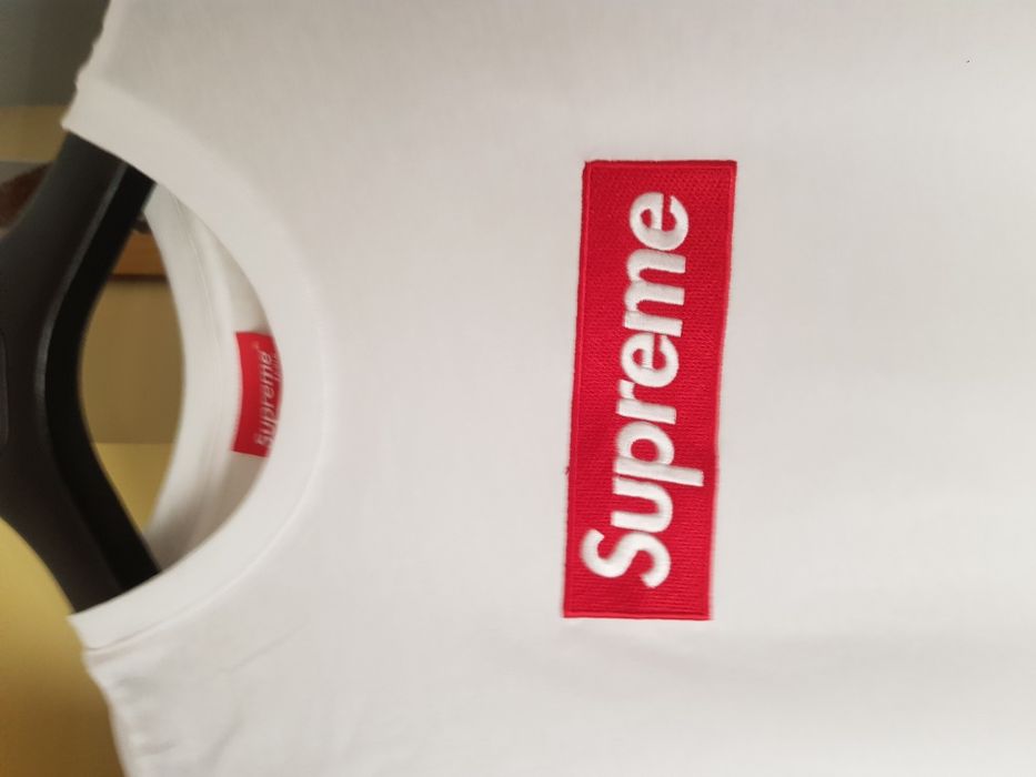 T shirt Supreme branca