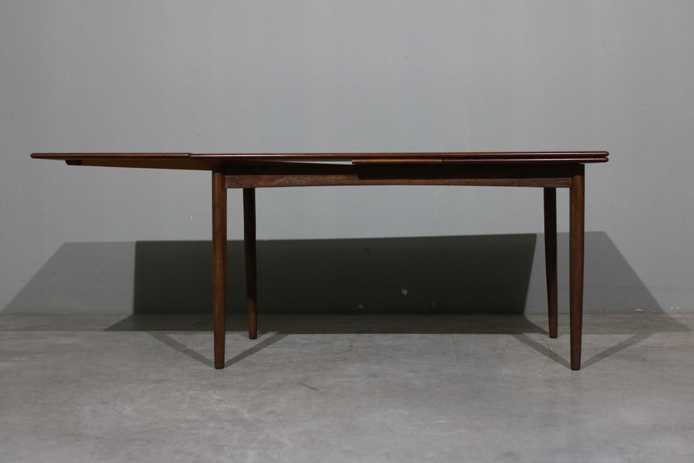 Mesa de jantar dinamarquesa extensível em pau santo | Década 1960