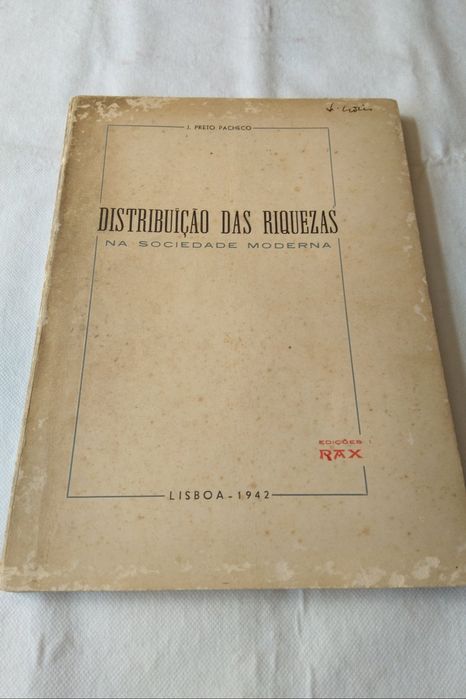 Distribuição das Riquezas na Sociedade Moderna